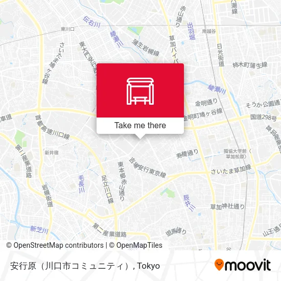 安行原（川口市コミュニティ） map