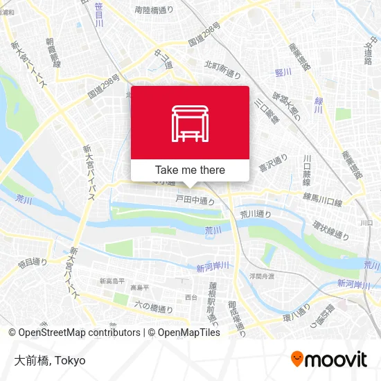 大前橋 map