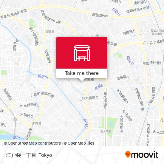 江戸袋一丁目 map