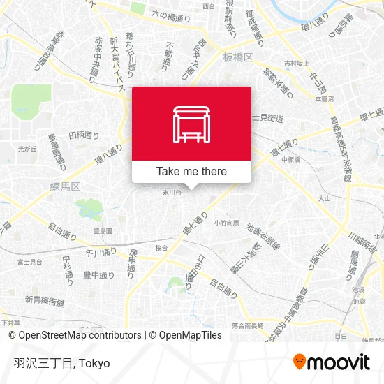 羽沢三丁目 map