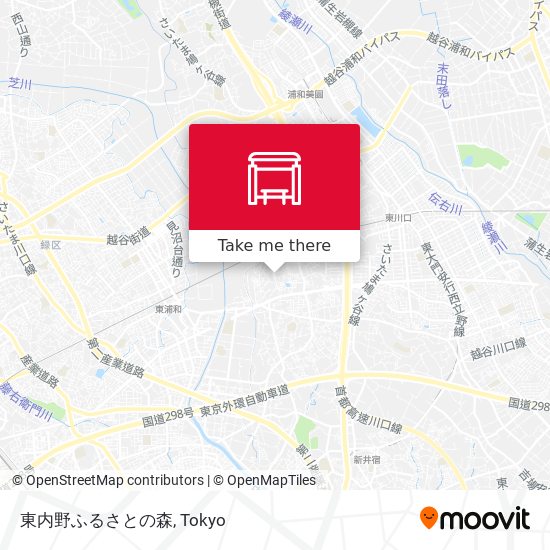 東内野ふるさとの森 map