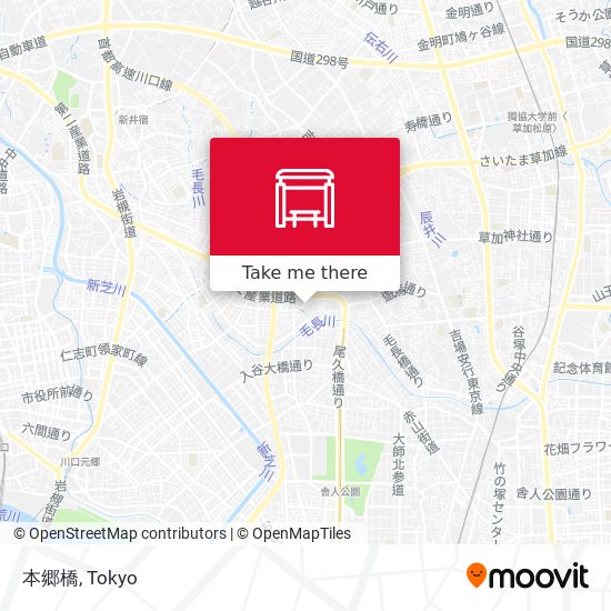 本郷橋 map