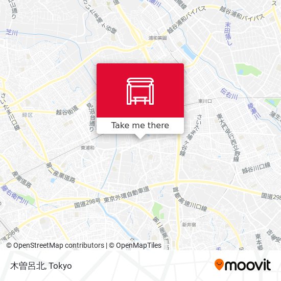 木曽呂北 map