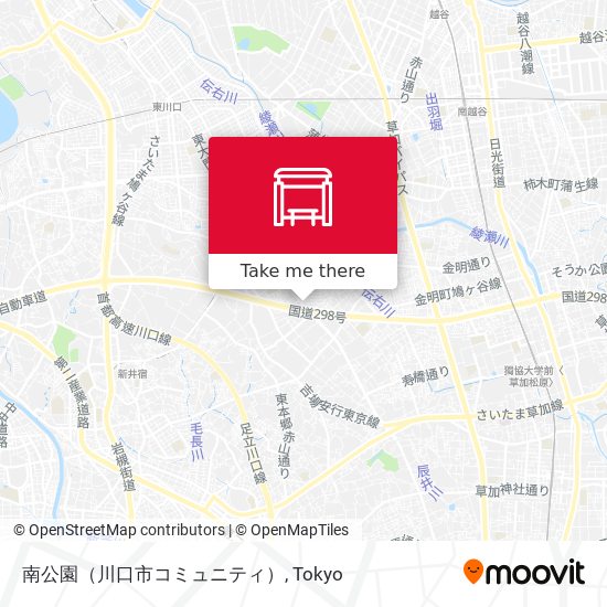 南公園（川口市コミュニティ） map
