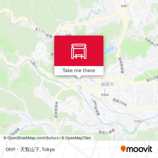 Oh!!!・天覧山下 map