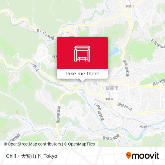 Oh!!!・天覧山下 map