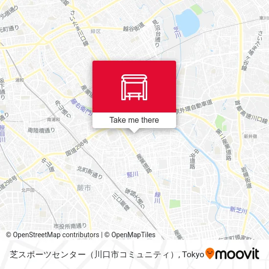 芝スポーツセンター（川口市コミュニティ） map