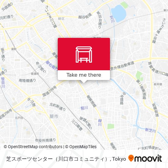 芝スポーツセンター（川口市コミュニティ） map