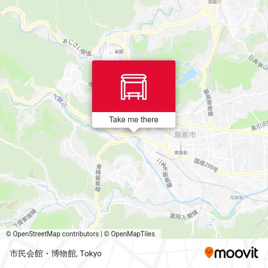 市民会館・博物館 map