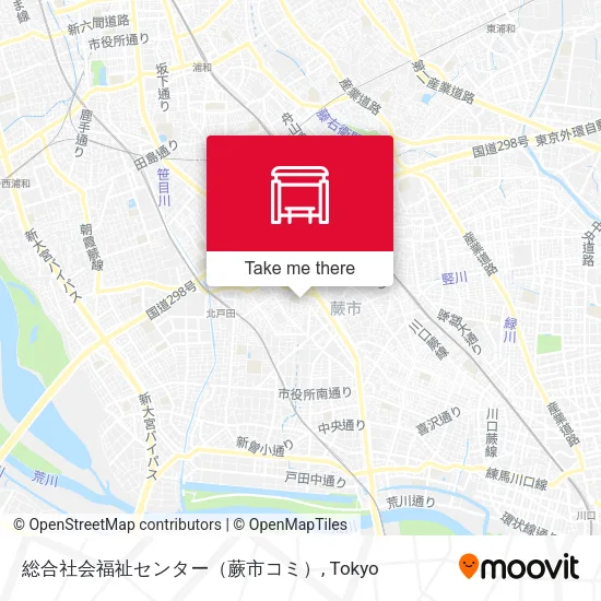 総合社会福祉センター（蕨市コミ） map