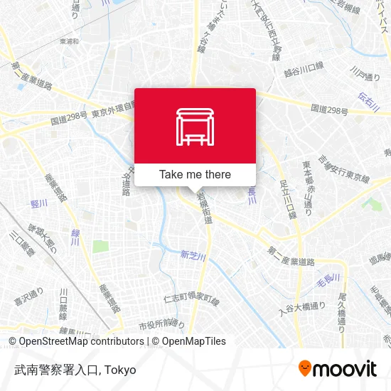 武南警察署入口 map