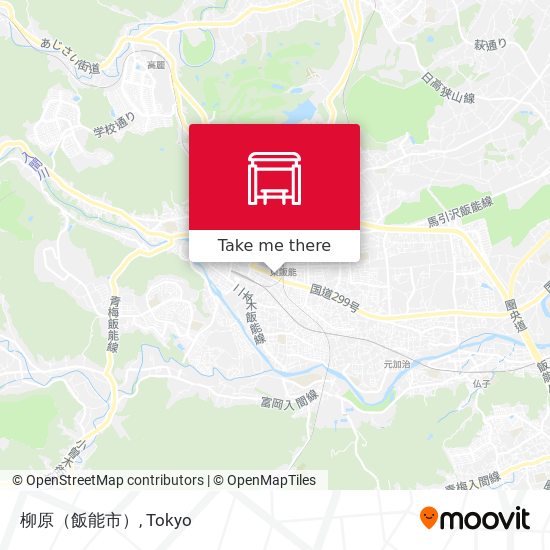 柳原（飯能市） map