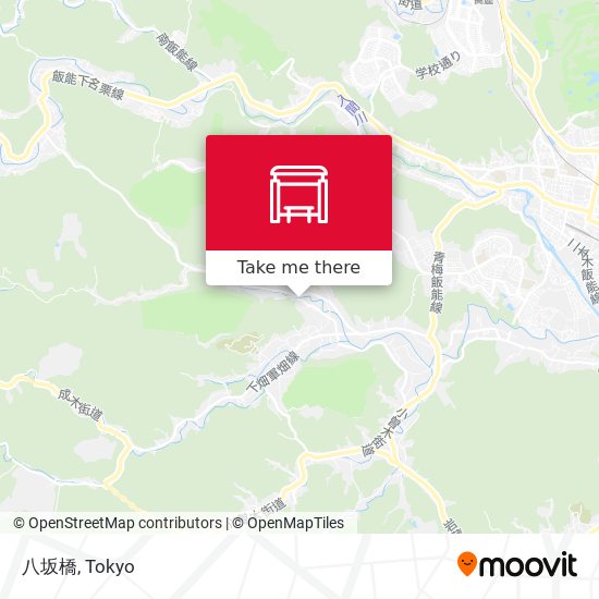 八坂橋 map
