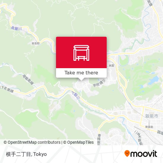横手二丁目 map