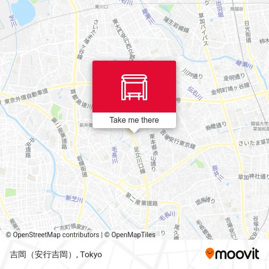 吉岡（安行吉岡） map