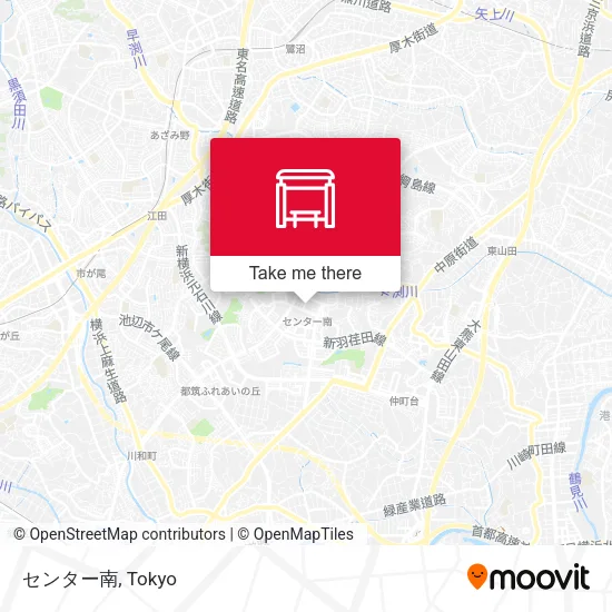 センター南 map