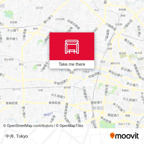 中井 map