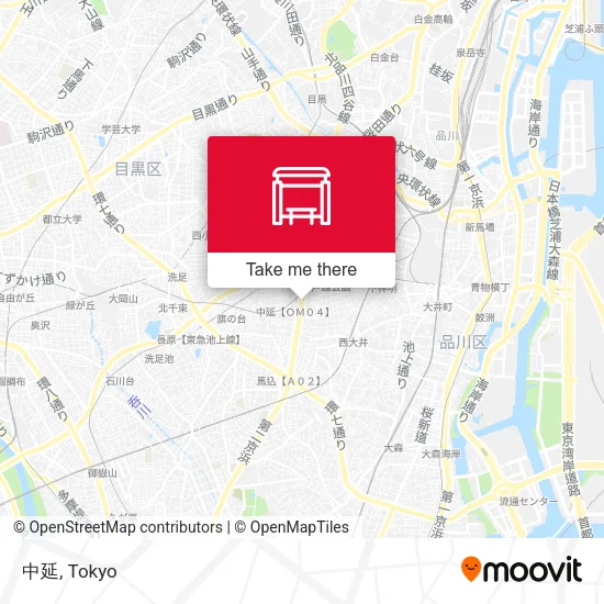中延 map