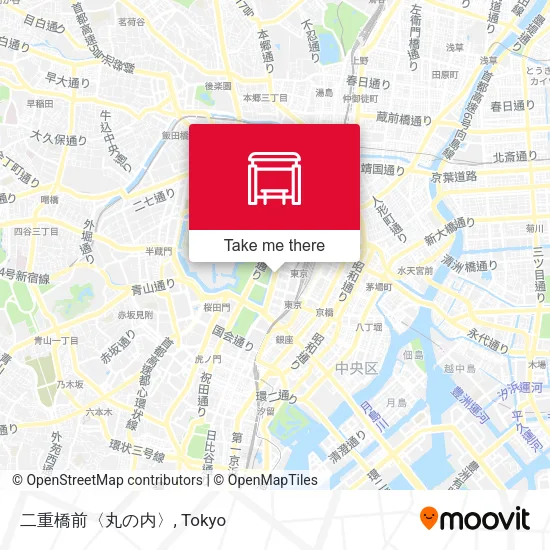 二重橋前〈丸の内〉 map