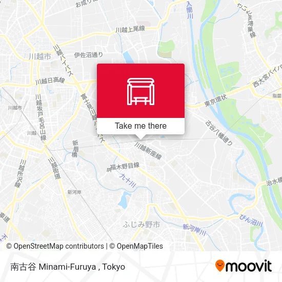 南古谷 Minami-Furuya map