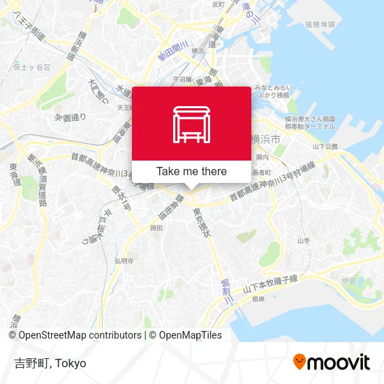 吉野町 map
