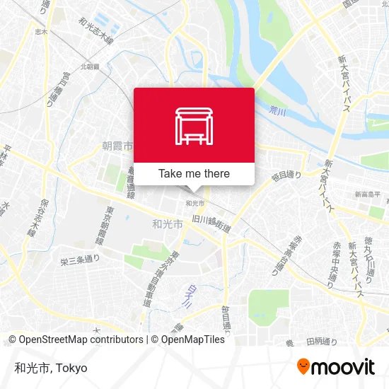 和光市 map