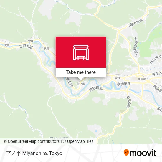 宮ノ平 Miyanohira map