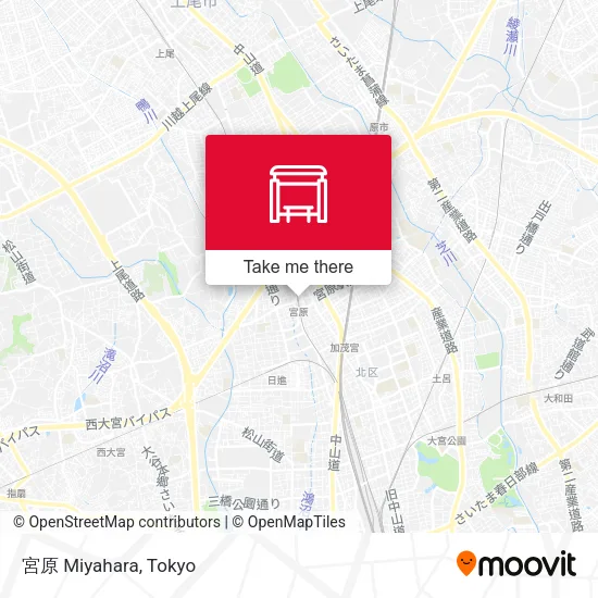 宮原 Miyahara map