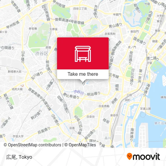広尾 map