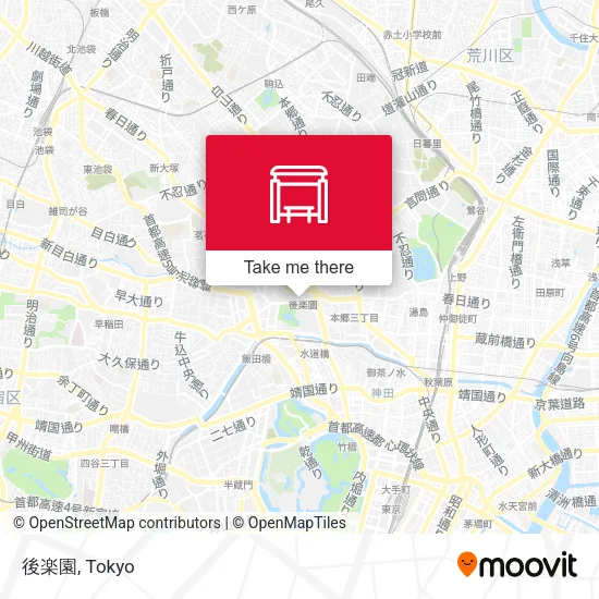 後楽園 map