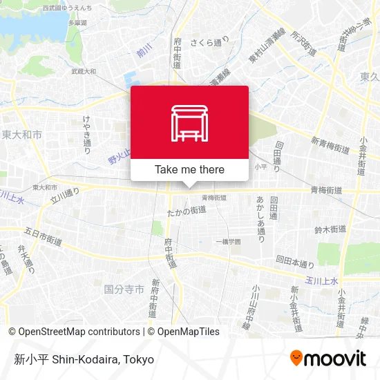 新小平 Shin-Kodaira map