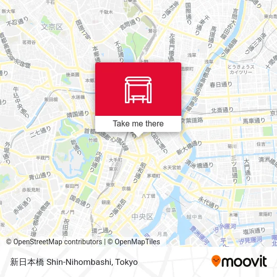 新日本橋 Shin-Nihombashi map