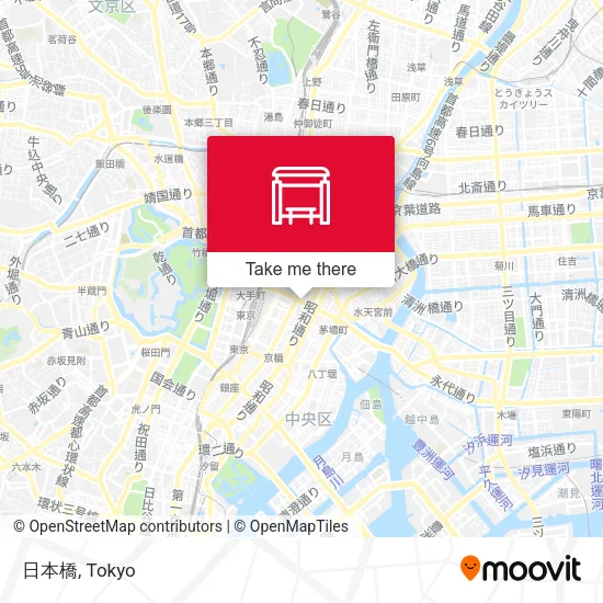 Nihonbashi map