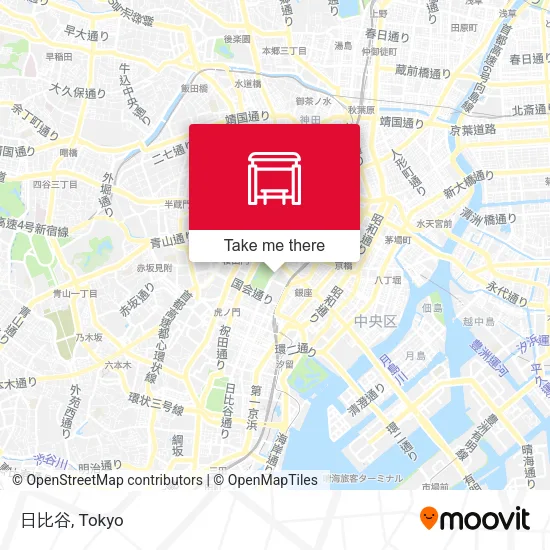 日比谷 map