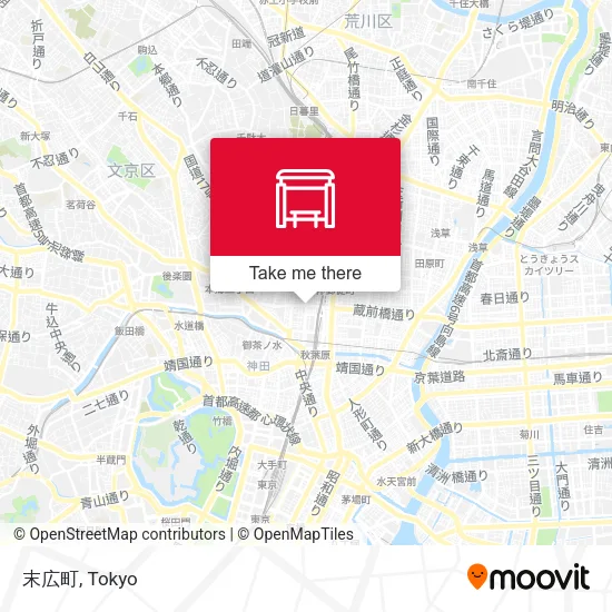 末広町 map