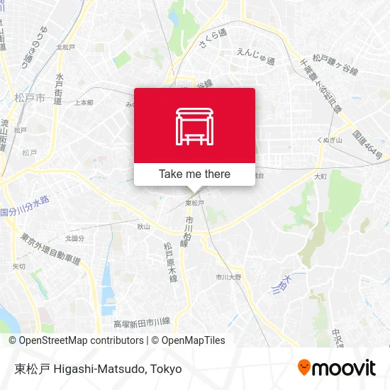 東松戸 Higashi-Matsudo map