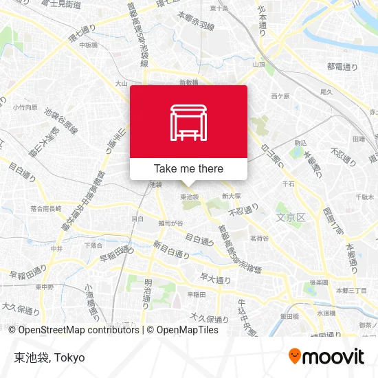 東池袋 map