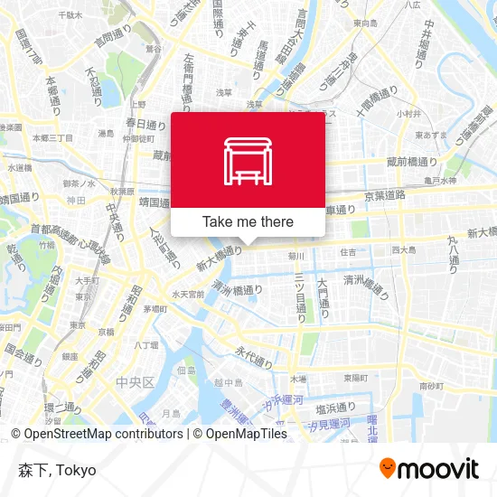 森下 map