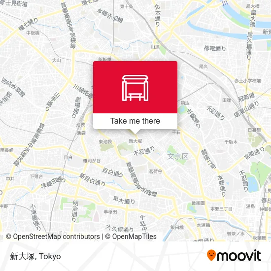 新大塚 map