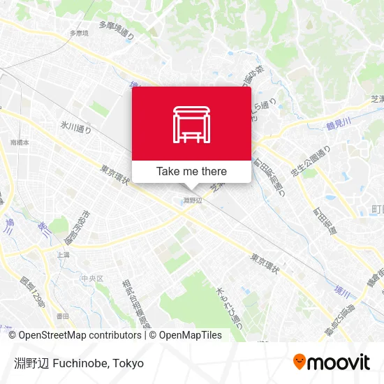 淵野辺 Fuchinobe map