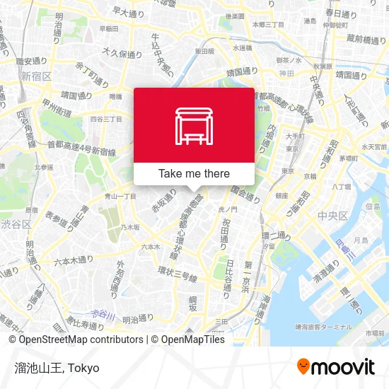 溜池山王 map