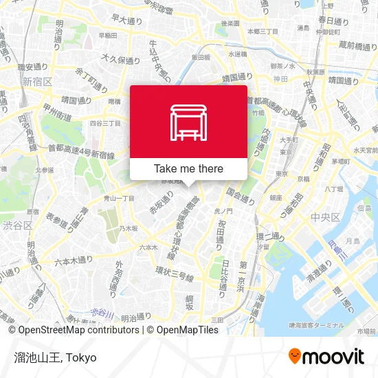 溜池山王 map