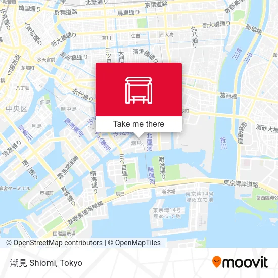 潮見 Shiomi map
