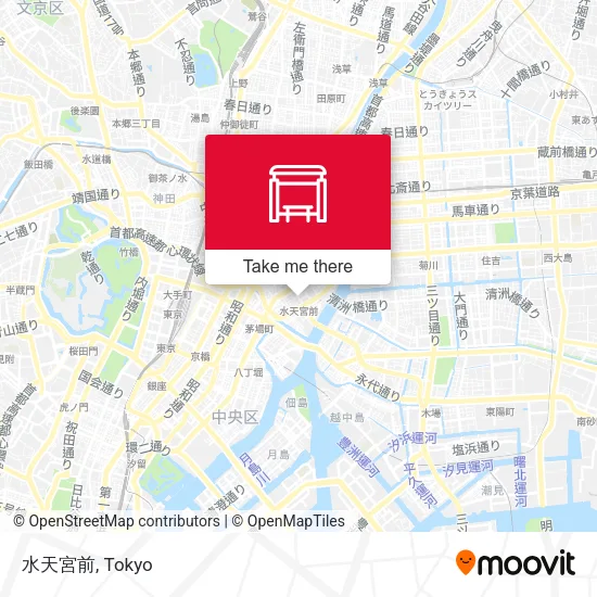 水天宮前 map