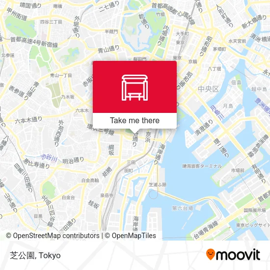 芝公園 map