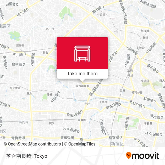 落合南長崎 map
