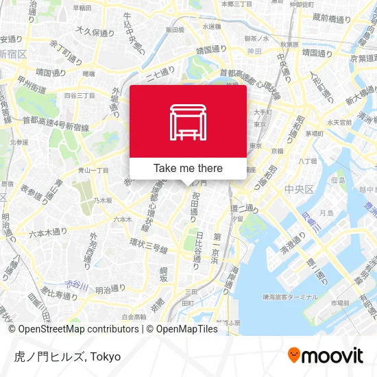 虎ノ門ヒルズ map