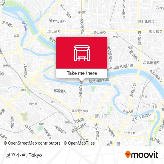 足立小台 map