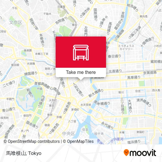 馬喰横山 map