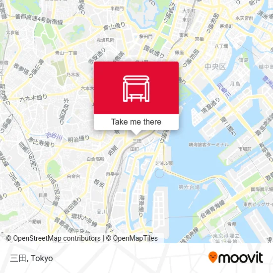 三田 map